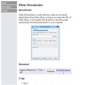 Tablet Screenshot of flickrdownloader.com